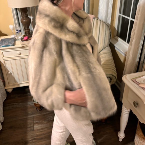 Genuine Mink Vintage Natural Blue - Picture 11 of 14